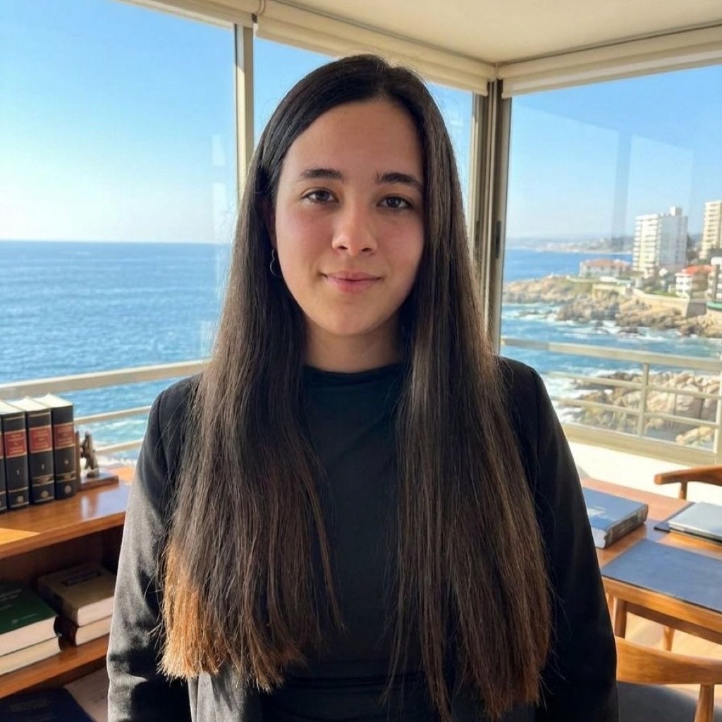M. Consuelo Salinas Whittaker, abogada fundadora del estudio, en su oficina de la Región de Valparaíso